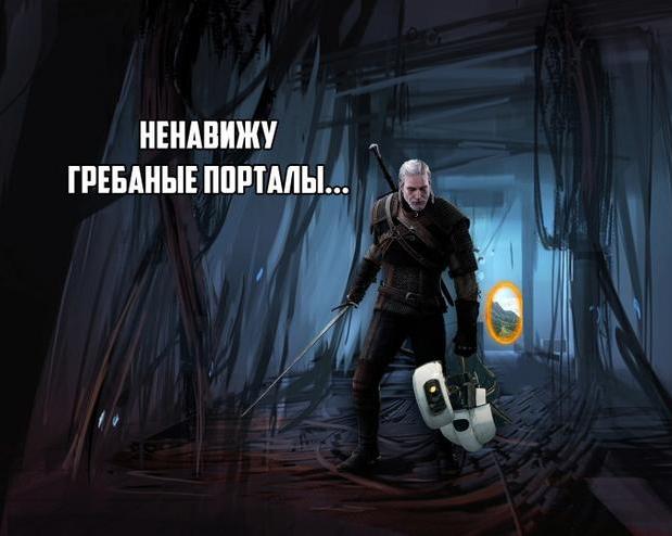 В The Witcher 3: Wild Hunt найден забавный баг, объясняющий, почему Геральт так не любит порталы