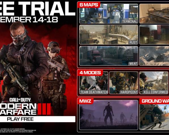 Бесплатные выходные в Call of Duty: Modern Warfare 3